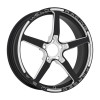 Weld Alumastar 1-Piece 18x6 / 5x120 BP / 2.7in. BS Polished Wheel - Non-Beadlock - Black - 88B-1806255 User 1