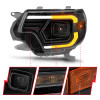 ANZO 12-15 Toyota Tacoma Projector Headlights - w/ Light Bar Switchback Black Housing - 111556 User 2
