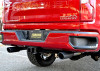 Gibson 2021+ Ford Bronco 4-DR 2.7L 4WD 2.5in Black Elite Cat-Back Dual Split Exhaust - Stainless - 69551B Photo - Mounted