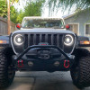 Oracle Oculus Bi-LED Projector Headlights for Jeep JL/Gladiator JT - Matte Black - 5500K - 5839-504 Photo - lifestyle view