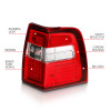 ANZO 07-17 For Expedition LED Taillights w/ Light Bar Chrome Housing Red/Clear Lens - 311410 User 3