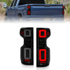 Anzo 19-21 Chevy Silverado Work TruckFull LED Tailights Black Housing Smoke Lens G2 (w/C Light Bars) - 311418 Photo - Primary