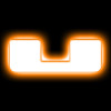 ORACLE Lighting Universal Illuminated LED Letter Badges - Matte White Surface Finish - U - 3140-U-005 Photo - Primary