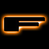 ORACLE Lighting Universal Illuminated LED Letter Badges - Matte Black Surface Finish - F - 3141-F-005 Photo - Primary
