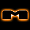 ORACLE Lighting Universal Illuminated LED Letter Badges - Matte Black Surface Finish - M - 3141-M-005 Photo - Primary