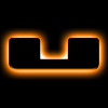 ORACLE Lighting Universal Illuminated LED Letter Badges - Matte Black Surface Finish - U - 3141-U-005 Photo - Primary