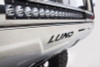 Lund 20-22 GM 2500HD/3500HD Bull Bar w/Light & Wiring - 304 Stainless Steel - 47021201 Photo - Mounted