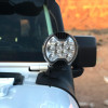 KC HiLiTES 6in. Light Shield for SlimLite LED - Clear - 5103 Photo - lifestyle view