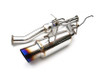 Invidia 06-11+ Civic Si 2Dr ONLY 76mm RACING N1 Titanium Tip Cat-back Exhaust - HS06HC2STT