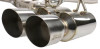 Invidia 08-14 Subaru WRX Hatchback Gemini/R400 Stainless Steel Tip Cat-back Exhaust - HS08ST5GM4SS