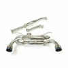 Invidia 12-21 Subaru BR-Z/FR-S/ Toyota GR86 2022+ Gemini/R400 Single Layer Titanium Tip Cat-back Exhaust - HS12SST7GM1ST