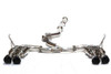 Invidia 2015+ Subaru WRX / STI Gemini/R400 Single Layer Quad Titanium Tip Cat-Back Exhaust - HS15STIGM4ST