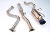 Invidia 92-99 Honda Civic EX/SI Models Only Coupe 60mm (101mm tip) Titanium Tip Cat-Back Exhaust - HS92HC2GTT