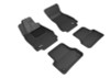 3D MAXpider 2012-2018 Audi A7/RS7/S7 Kagu 1st & 2nd Row Floormats - Black - L1AD02301509 Photo - Primary