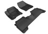 3D MAXpider 2013-2018 Ford C-Max/Escape Kagu 1st & 2nd Row Floormats - Black - L1FR05601509 Photo - Primary