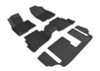 3D MAXpider 2016-2019 Mazda CX-9 Kagu 1st & 2nd & 3rd Row Floormats - Black - L1MZ05701509 Photo - Primary