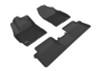 3D MAXpider 2017-2018 Toyota Corolla Im Kagu 1st & 2nd Row Floormats - Black - L1TY22901509 Photo - Primary