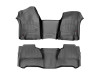 WeatherTech 15-17 Kia Soul EV Front and Rear FloorLiner - Black - 441116-1-2 Photo - Primary