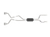 aFe MACH Force-Xp 2.5in. 304 SS C/B Exhaust 20-21 Ford Explorer V6-3.0L - Polished Tip - 49-33139-P Photo - Unmounted