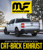 MagnaFlow 2022 Ford Maverick Street Series SS Cat-Back Exhaust 2.5in Tubing- Black Tip - 19597