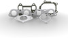 MAHLE Original Volkswagen Beetle 01-98 Exhaust Pipe Flange Gasket - F7441 Photo - Primary