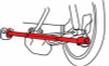 SPC Performance 00-05 Saturn L Series Rear EZ Arm XR Adjustable Control Arm - 67270 Photo - Unmounted