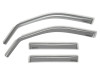 WeatherTech 06-11 Lexus GS Front & Rear Side Window Deflectors - Dark Smoke - 82395 Photo - Unmounted