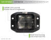 DV8 Offroad Elite Series 3in Cube LED Light 40W Spot 3W LED - BE3FMW40W User 5