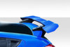 Duraflex 2012-2017 Hyundai Veloster Turbo MR Wing Spoiler - 3 Piece