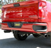Gibson 20-21 Chevy Silverado 2500HD 6.6L 2.5in Cat-Back Dual Extreme Exhaust - Black Elite - 65714B Photo - Mounted