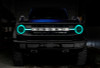 Oracle 21-22 Ford Bronco Headlight Halo Kit w/DRL Bar - Base Headlights ColorSHIFT -w/2.0 Controller - 1471-333 User 1