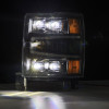 AlphaRex 04-15 Chevy 1500HD NOVA-Series LED Proj Headlights Black w/Activ Light/Seq Signal & SB DRL - 880239 User 5