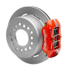 Wilwood Small Ford 11 in. Forged Dynapro Low-Profile Rear Parking Brake Kit (Red Calipers) - 140-15603-R User 1