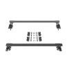 Go Rhino 15-22 Ford F-150 / 19-22 RAM 1500 / 07-21 Toyota Tundra XRS Cross Bars Kit - Tex. Blk - 5935001T Photo - Unmounted
