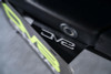 DV8 Offroad 21-22 Ford Bronco Factory Front Bumper License Relocation Bracket - Side - LPBR-02 Photo - lifestyle view