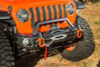 Rugged Ridge 18-22 Jeep Wrangler JL/JT Grille Arcus Front Bumper Stamped Steel Overrider Bar - 11549.07 Photo - Mounted