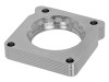 aFe 01-16 Nissan Patrol (Y61) L6-4.8L Silver Bullet Throttle Body Spacer - 46-36006 Photo - Unmounted