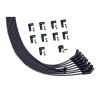 Moroso Universal V8 135 Deg Plug Unsleeved HEI Ultra Spark Plug Wire Set - Black - 51009 User 1