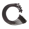 Moroso BB Ford 351C/390/429/460 135 Deg Boots Non-HEI Unsleeved Ultra Spark Plug Wire Set - Black - 51075 User 1