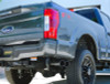 Gibson 20-21 Ford F250/F350 7.3L 3in Cat-Back Dual Sport Exhaust System Stainless - Black Elite - 69135B Photo - Mounted
