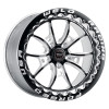 Weld S80 17x11 / 5x115 BP / 6.2in BS Black Wheel (High Pad) - Black Single Beadlock MT - 80HB7110W62F Photo - Primary
