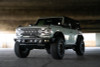 DV8 Offroad 2021-2022 Ford Bronco (Not For Factory Plastic Bumper) Factory Bumper Bull Bar - Black - LBBR-06 Photo - lifestyle view