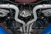 MBRP 18-22 Ford Mustang GT 5L T304 SS 3in Cat-Back Dual Rear w/4in Quad Carbon Fiber Tips (Street) - S72053CF Photo - Close Up