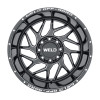 Weld Off-Road W117 20X9 Fulcrum 5X139.7 5X150 ET00 BS5.00 Gloss Black MIL 110.2 - W11709070500 Photo - Primary
