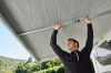 Thule Tension Rafter G2 2.0m (Wall) - Silver - 307307 Photo - Mounted