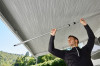 Thule Tension Rafter G2 2.0m (Wall) - Silver - 307307 Photo - Mounted