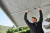 Thule Tension Rafter G2 2.5m (Wall) - Silver - 307309 Photo - Mounted