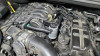 J&L 16-22 Dodge Durango / Jeep Grand Cherokee 3.6L Oil Separator 3.0 Passenger Side - Clear Anodized - 3074P-C Photo - Mounted