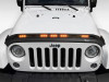 Rugged Ridge 07-18 Jeep Wrangler JK/JKU Lightshield Hood Guard - 11350.31 Photo - Mounted