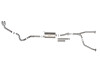 aFe 2022 Toyota Tundra V6-3.5L (tt) Vulcan Series 2.5in to 3in 304 SS Cat-Back Exhaust w/ Polish Tip - 49-36061-P Photo - Unmounted